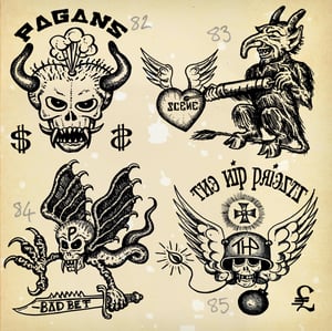 Image of PAGANS/HIP PRIESTS- split 7"