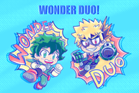 Image 4 of "Wonder Duo" Acrylic Badge Set 