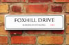 Ghostwatch 'Foxhill Drive' Road Sign (PRE-ORDER)