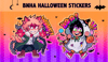 BNHA HALLOWEEN STICKERS
