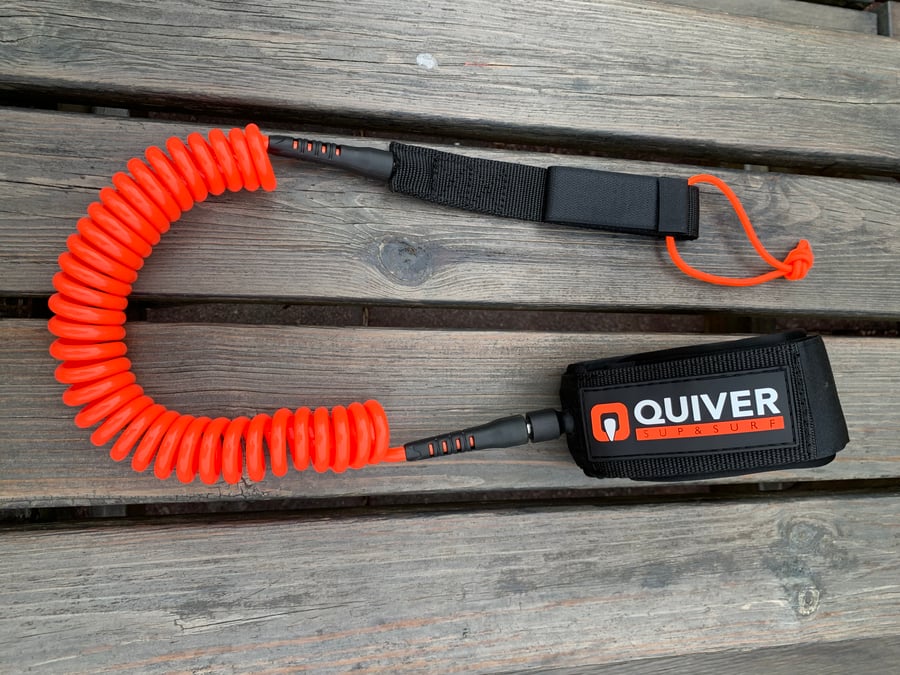 Image of 6’ DownWind leash - Orange