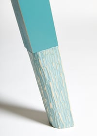 Image 3 of Treble End Table/Stool - Teal