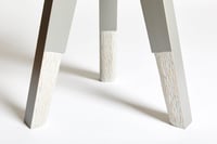Image 4 of Treble End Table/Stool - Gray
