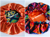 Image of Double-Lined Print Reversible Bonnets (Adult & Child) Prints