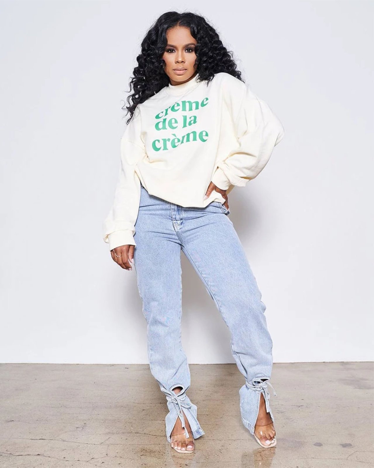 Creme De La Creme Sweatshirt | Glam 
