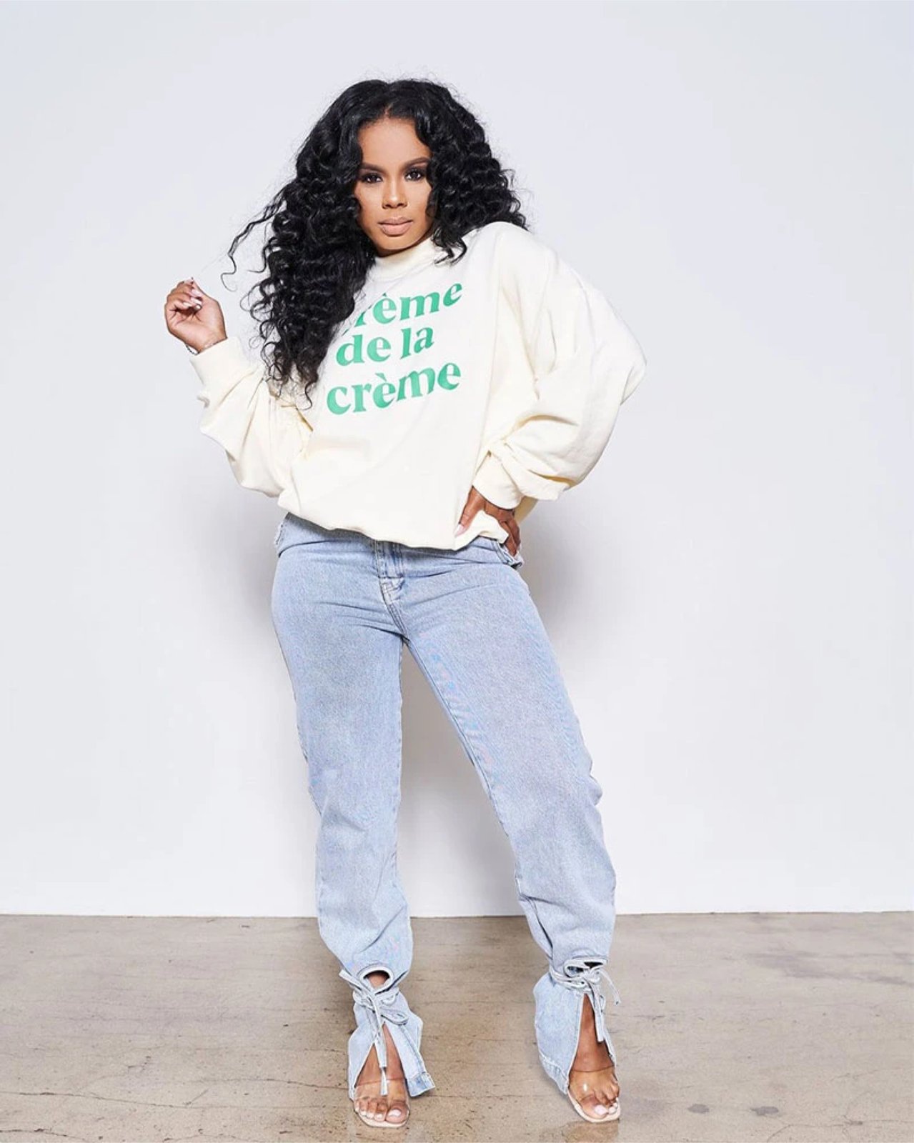Creme De La Creme Sweatshirt | Glam 