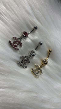 DOUBLE C BELLY RINGS