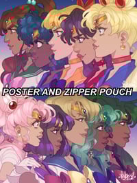 Image 1 of Sailor Scouts Posters & Zipper Pouch