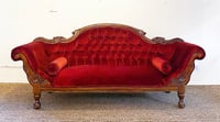 Image 2 of Red couch Rental or Purchase 