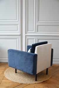 Image 4 of Fauteuil carré Tricolore