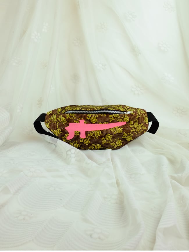 Light flower jacquard cross bag II