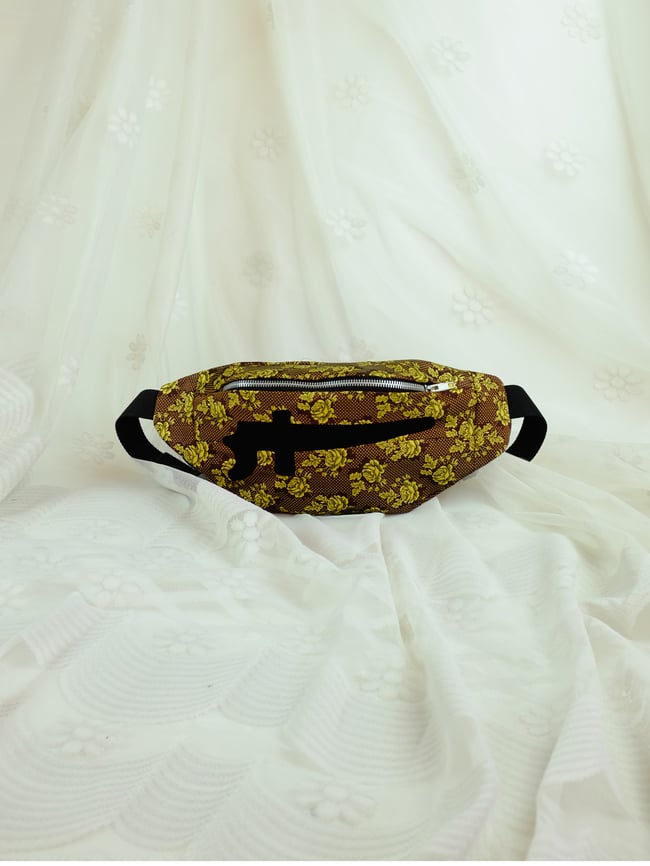 Light flower jacquard cross bag II