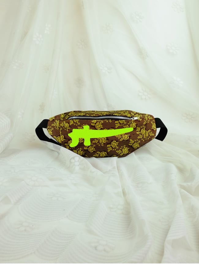 Light flower jacquard cross bag II