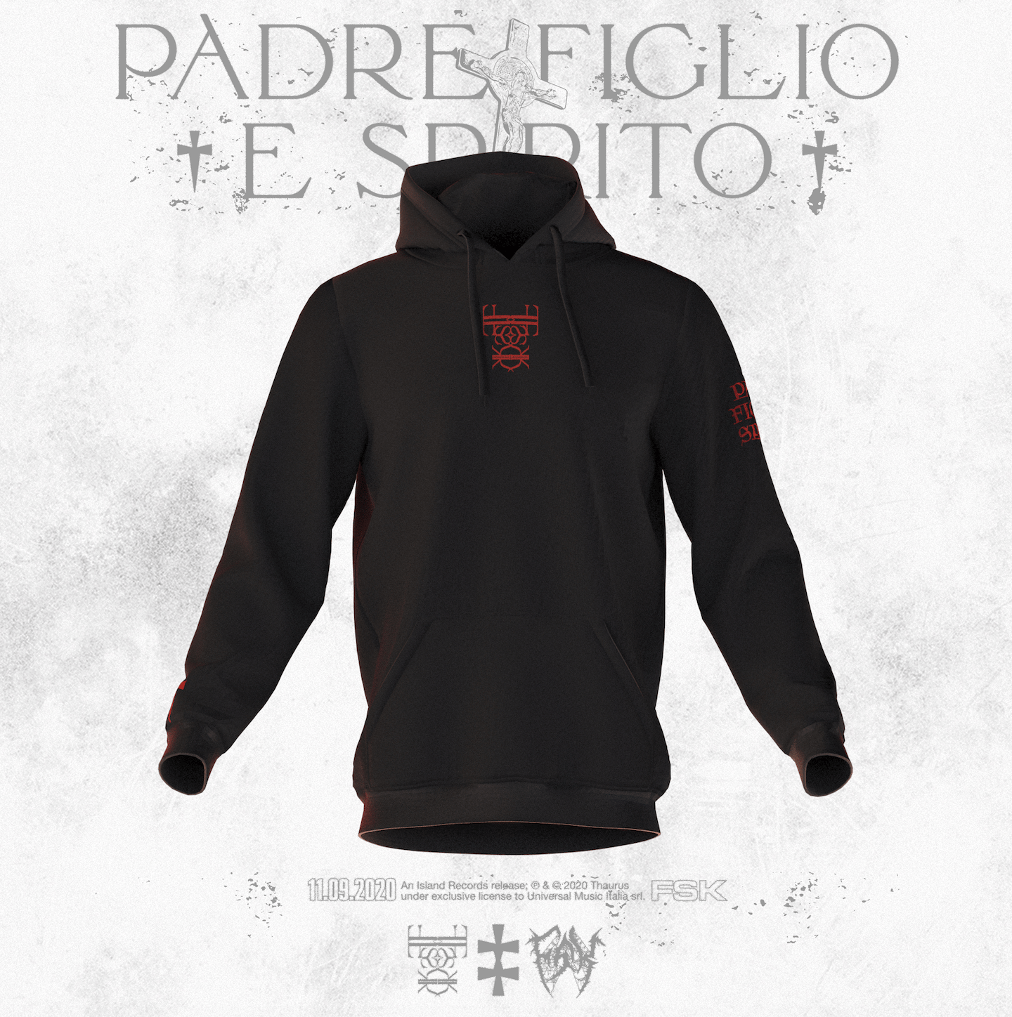 Image of Fsk hoodie fire