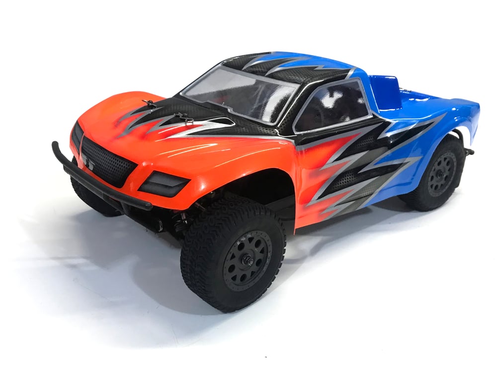 Image of PHAT BODIES 'RAPTOR 'Short Course Truck bodyshell LC Racing EMB WLtoys 124019 124018