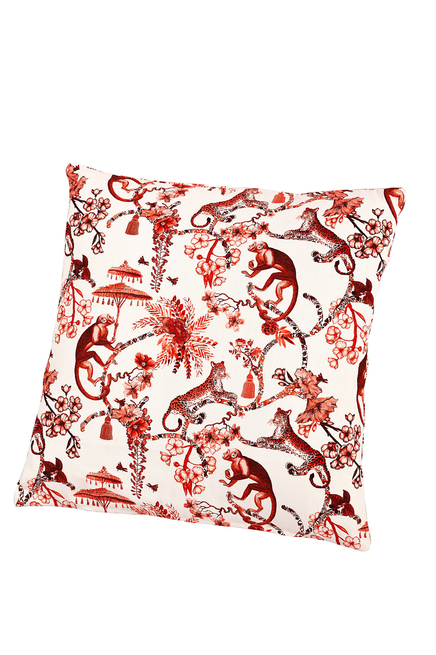 Image of Fodera per cuscino Chinoiserie - Chinoiserie cushion cover