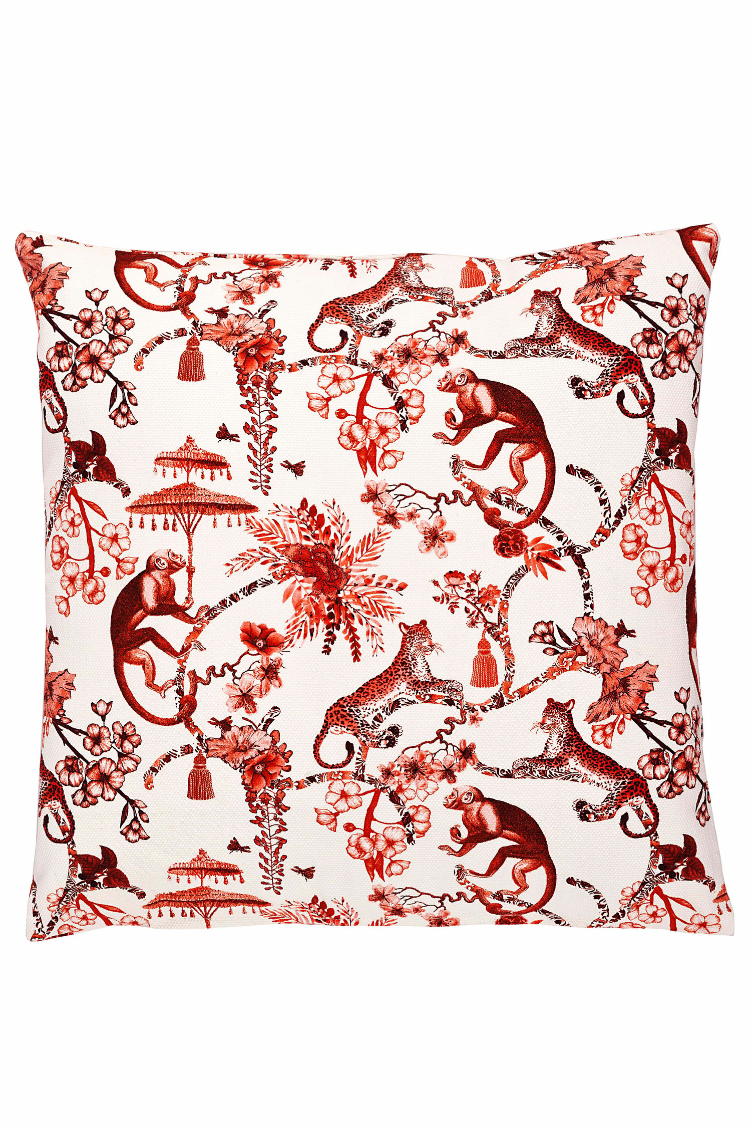 Image of Fodera per cuscino Chinoiserie - Chinoiserie cushion cover