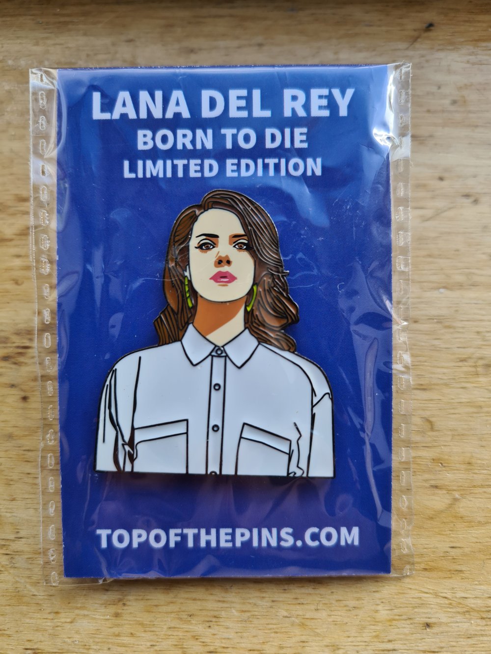 Lana Del Rey - Born to Die Limited Edition Pin Badge