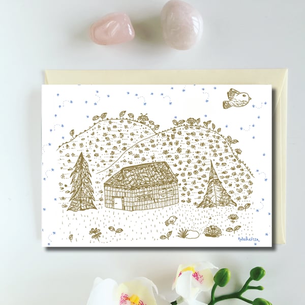 Image of Greeting Card *Chalet*