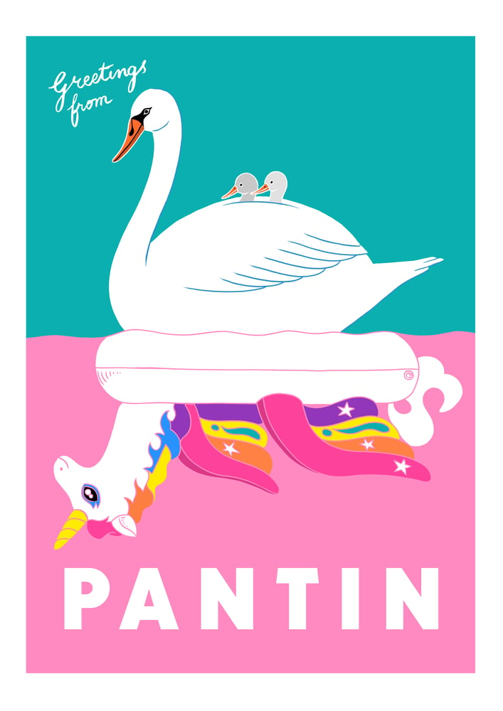 Image of PANTIN SWAN UNICORN 