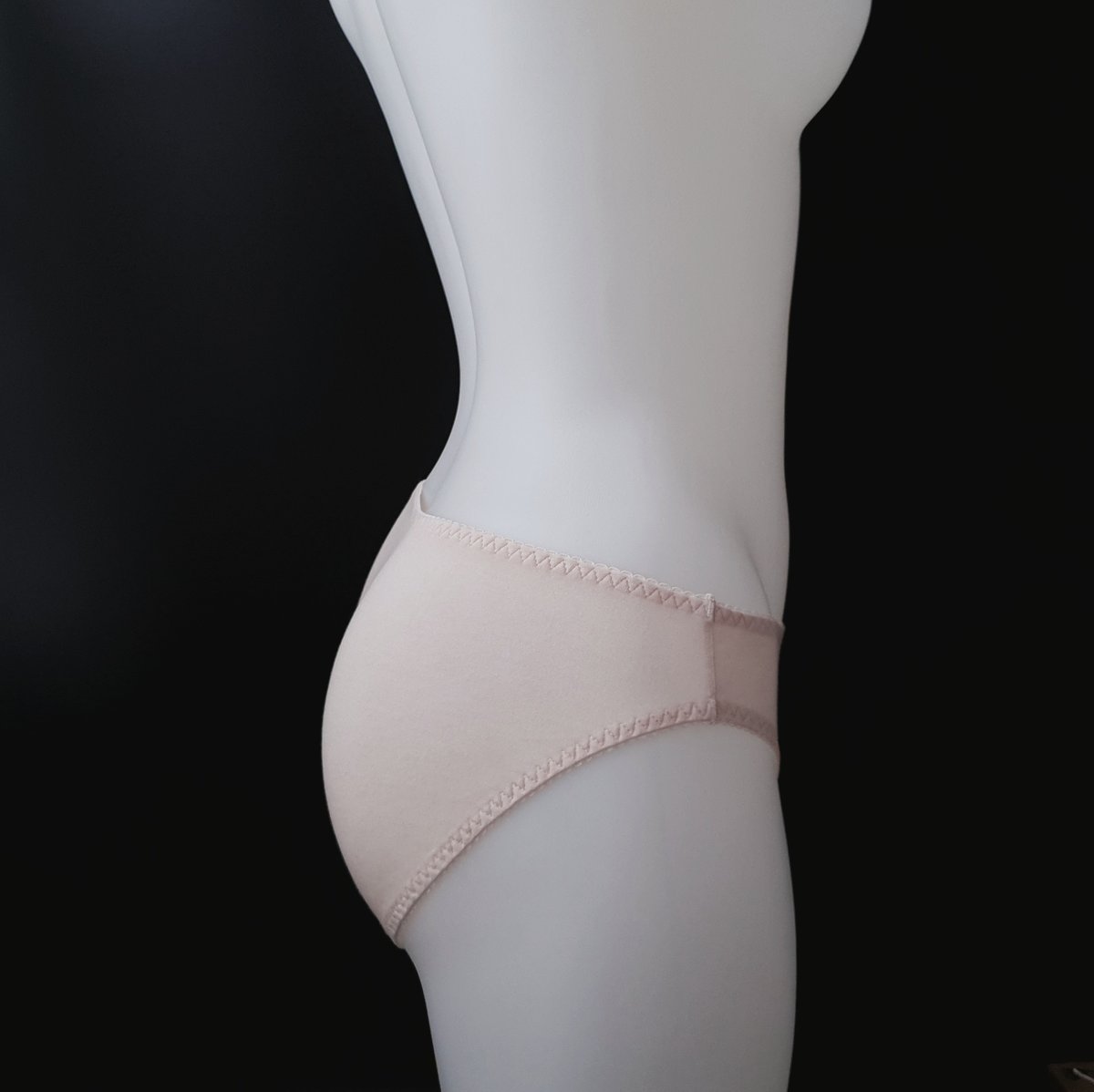 Image of Naturally Dyed [PINK] Volcanic Rock Underwear