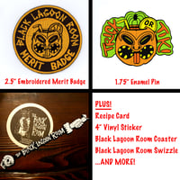 Image 5 of TRICK OR TIKI Limited Edition Halloween Pumpkin Pail 16oz Tiki Mug w/ Movable Handle