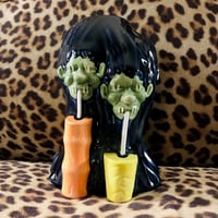 Image 4 of **Scratch & Dent** DRUNKIE SHRUNKIES 28 oz Tiki Mug Munktiki Imports