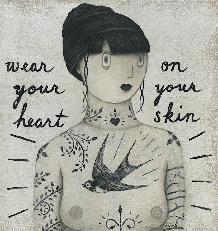 Image of Wear Your Heart On Your Skin