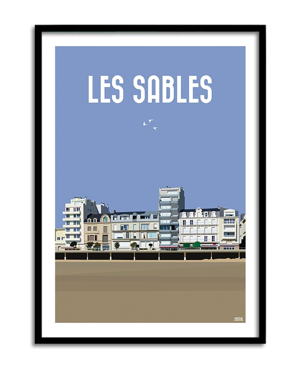 Image of Les Sables 700x500 mm