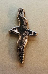 Image 2 of Great Shearwater - Scilly Pelagics Range - Enamel Pin Badge