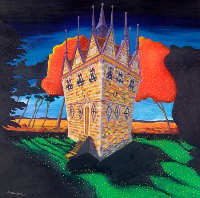 Rushton Triangular Lodge Print