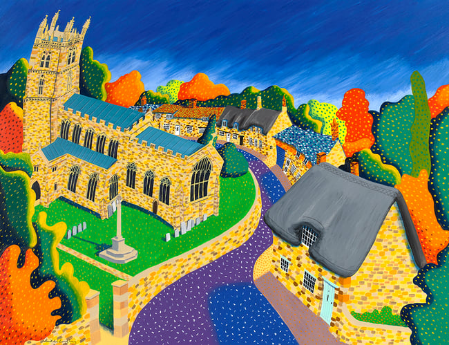 Titchmarsh St Marys Print