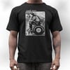 Swell Maps band t shirt on black