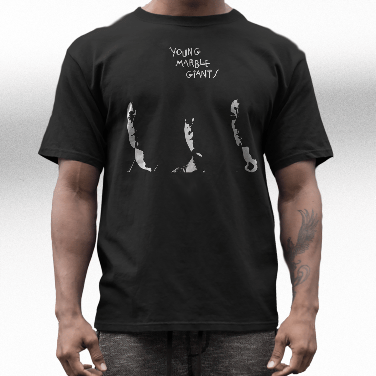 Young Marble Giants band t shirt zee press vintage