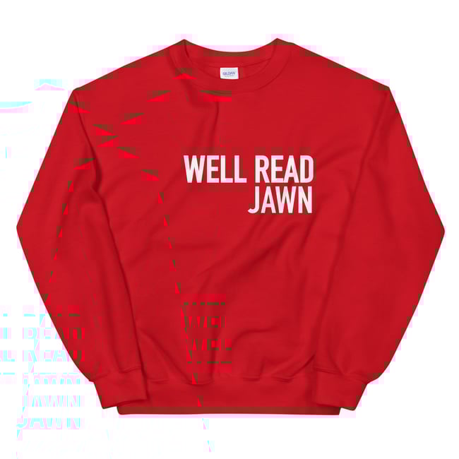 WELL READ JAWN CREW SWEAT