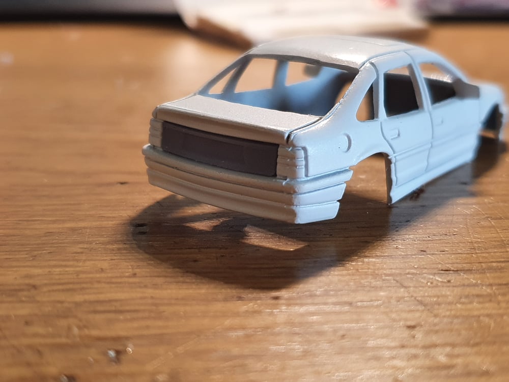 Cavalier replacement rear section for matchbox 