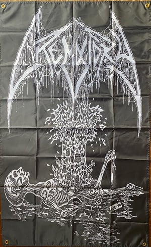Image of Crematory "  Exploding Chest "  - Banner / Tapestry / Flag