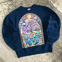 Original 2002 Zelda Wind Waker Crewneck Sweatshirt.