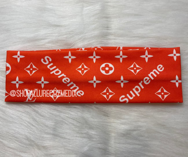Red Supreme Headband | Allurecozmedix