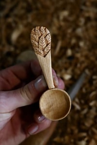 Image 1 of Falling leaves Coffee Scoop …