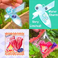 Image 1 of Spirited Away Water Charm + Calcifer Candy Bag!