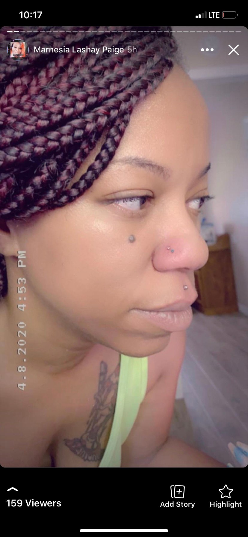 Image of Nose piercing 