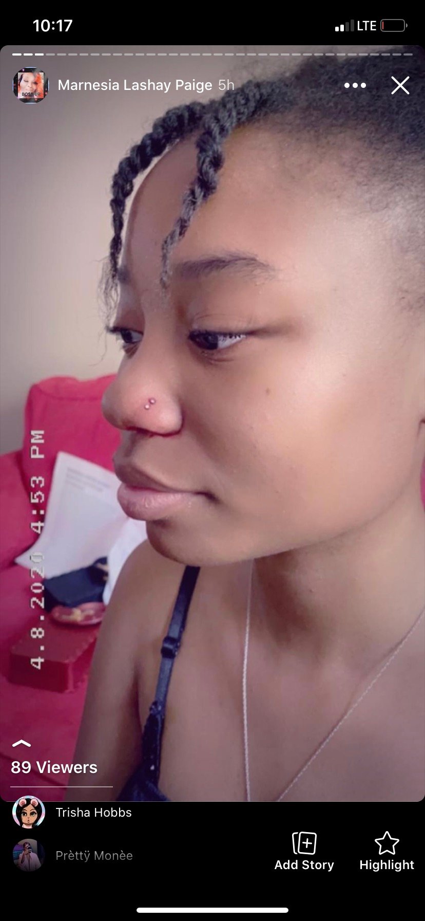 Image of Nose piercing 