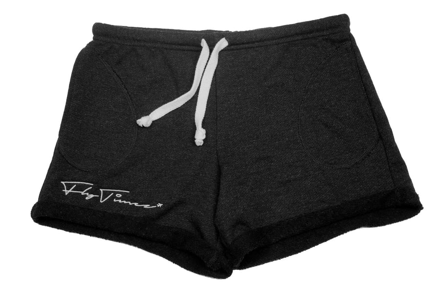 Image of FlyTimez Women's "Signature" Shorts (Black)