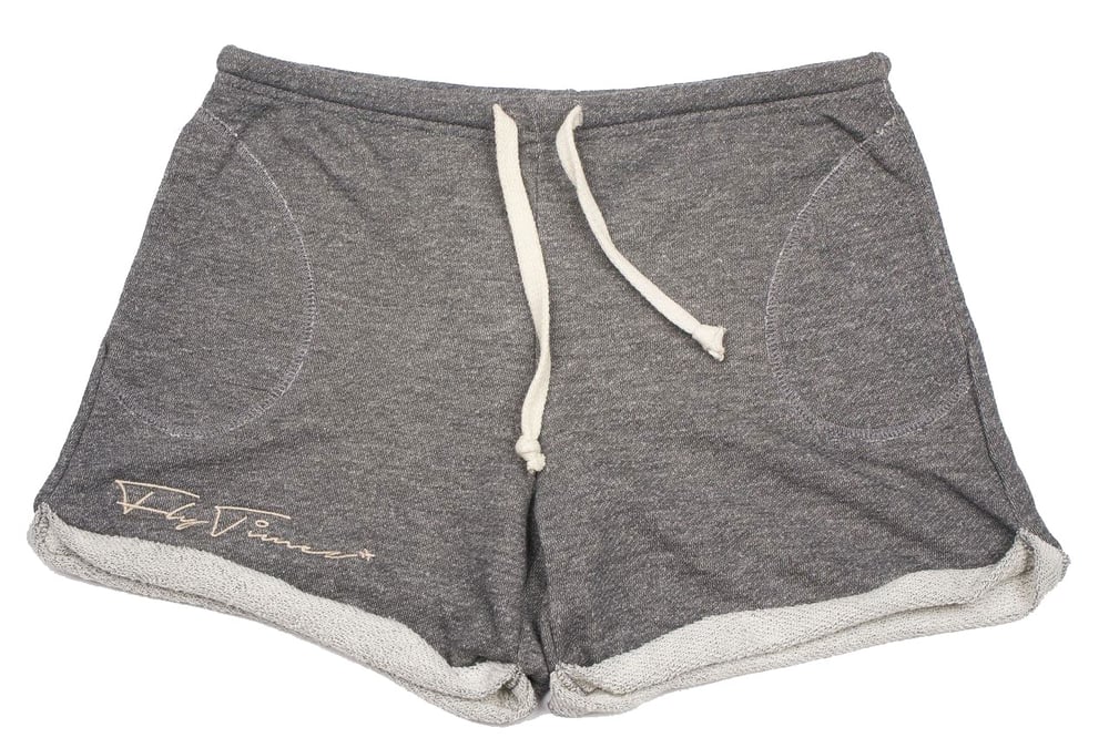 Image of FlyTimez Women's "Signature" Shorts (GREY)