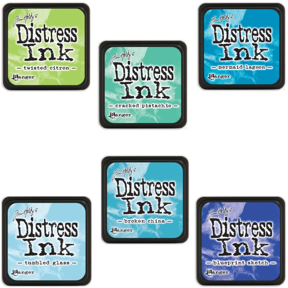 Tim Holtz Distress Ink Mini Pad - Mermaid Lagoon