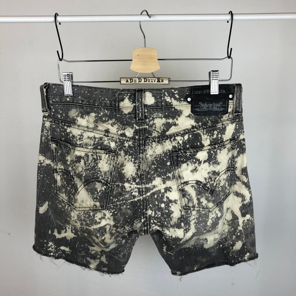 Image of Hand dyed vintage Levis jorts