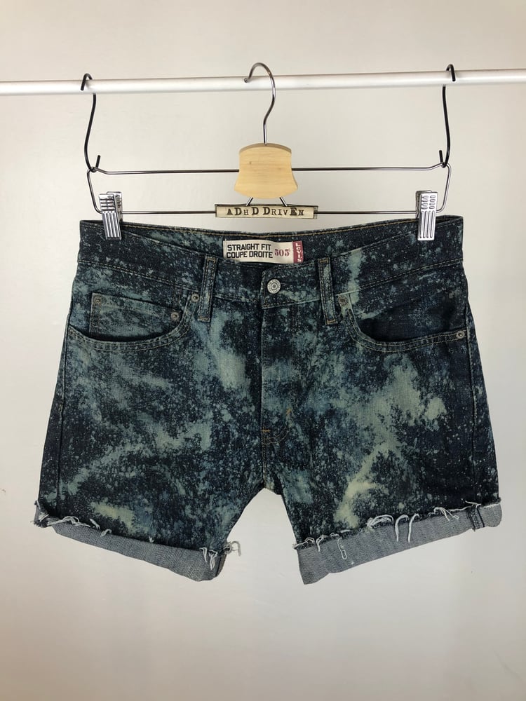 Image of Blue vintage Levis hand dyed 