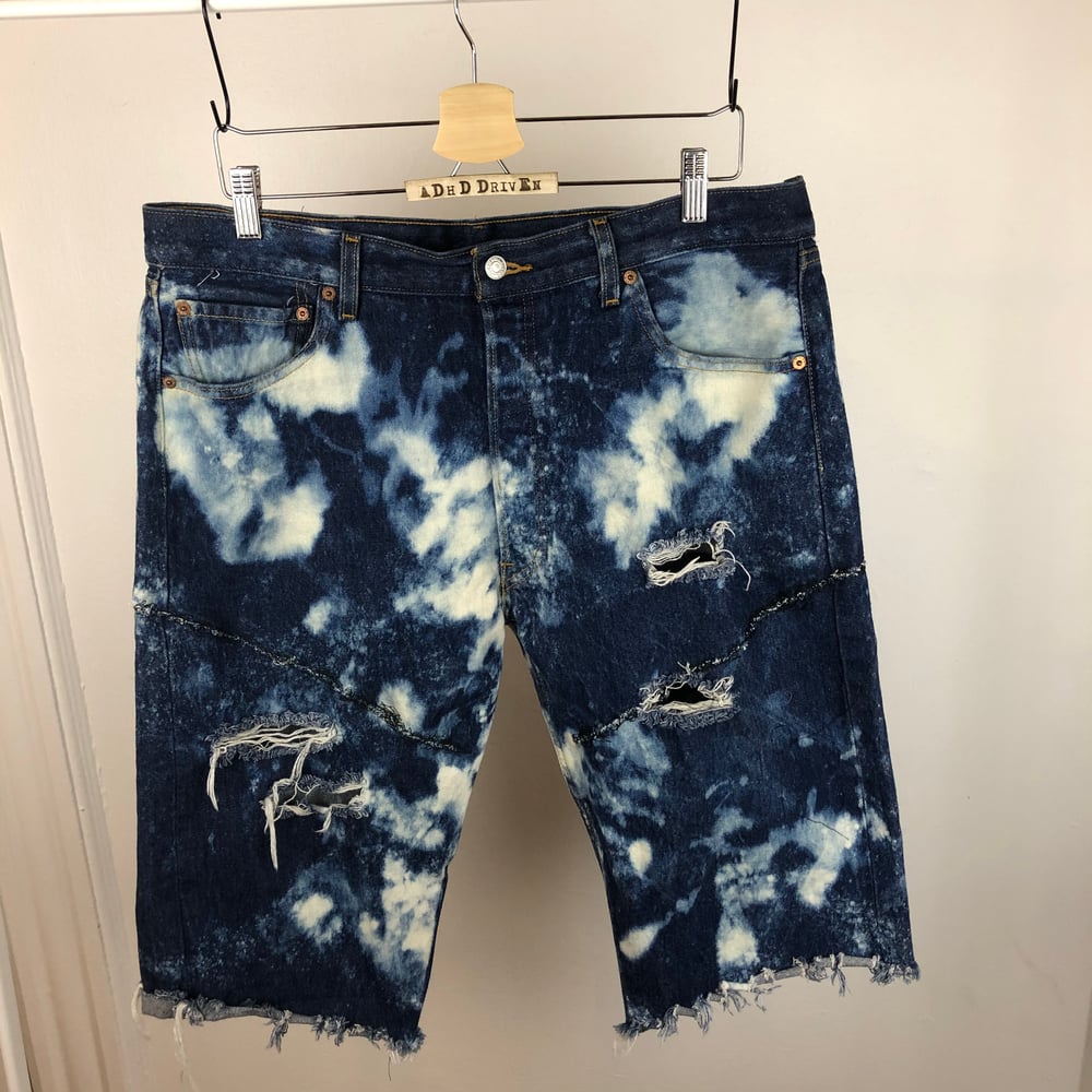 Image of Distressed frankensteined vintage Levis 