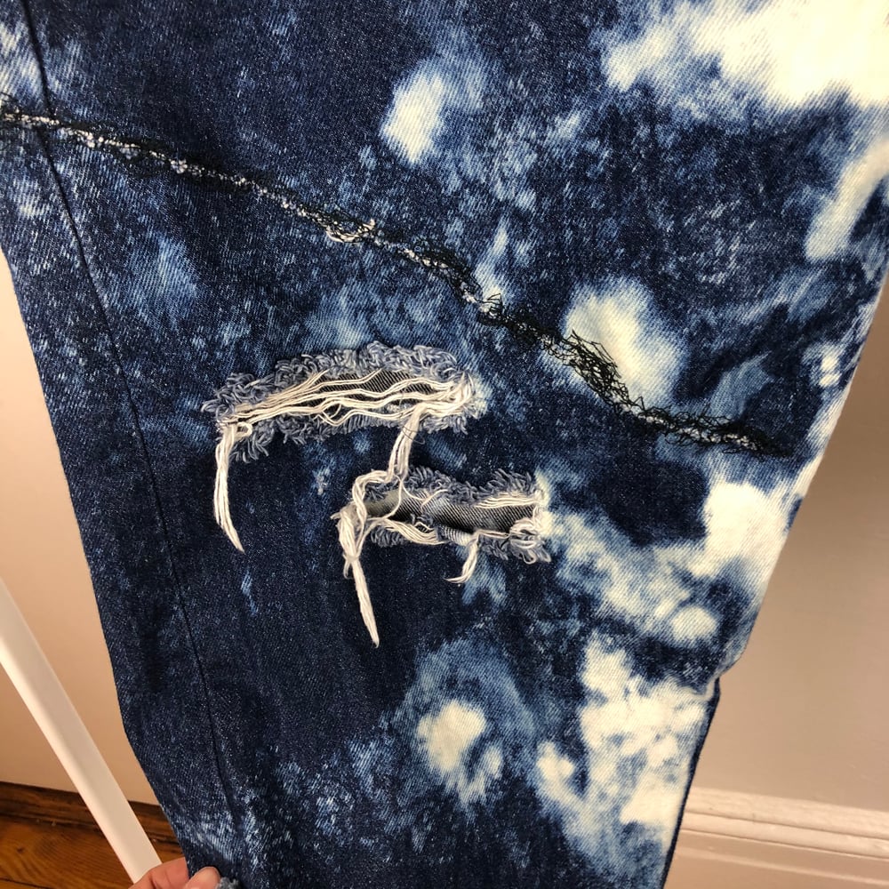 Image of Distressed frankensteined vintage Levis 